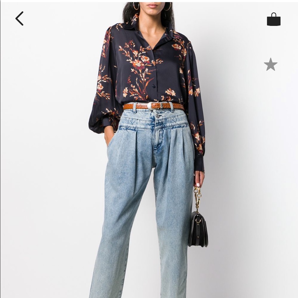 Equipment Floral Print Blouse